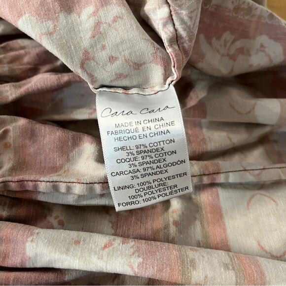 Cara Cara Red and Tan Ruffled Tiered Maxi Dress - Picture 13 of 13